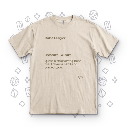 Rules Lawyer - Sand