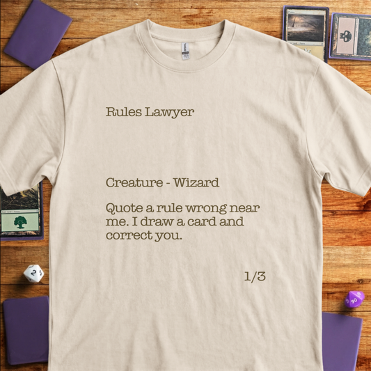 Rules Lawyer - Sand