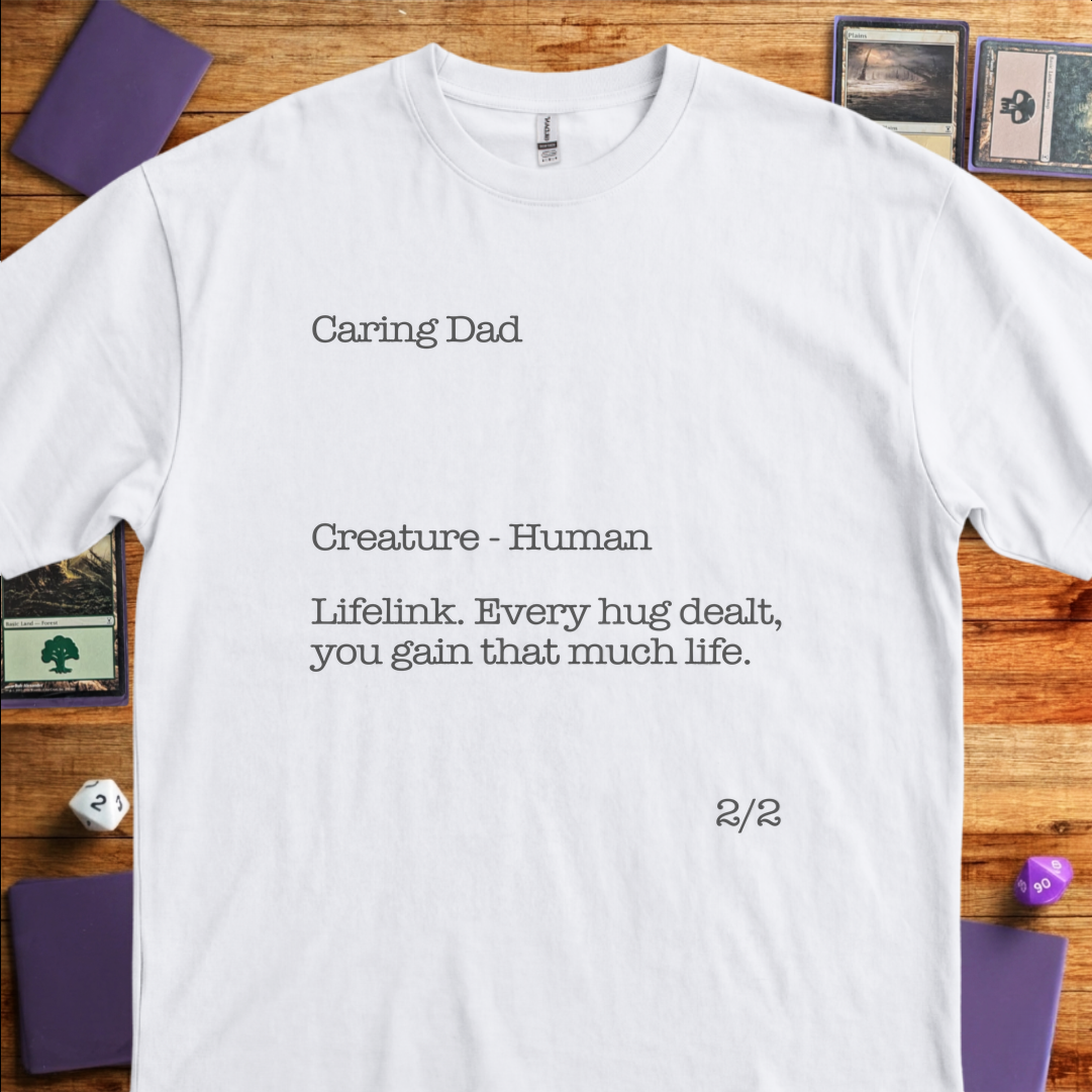 Caring Dad - White