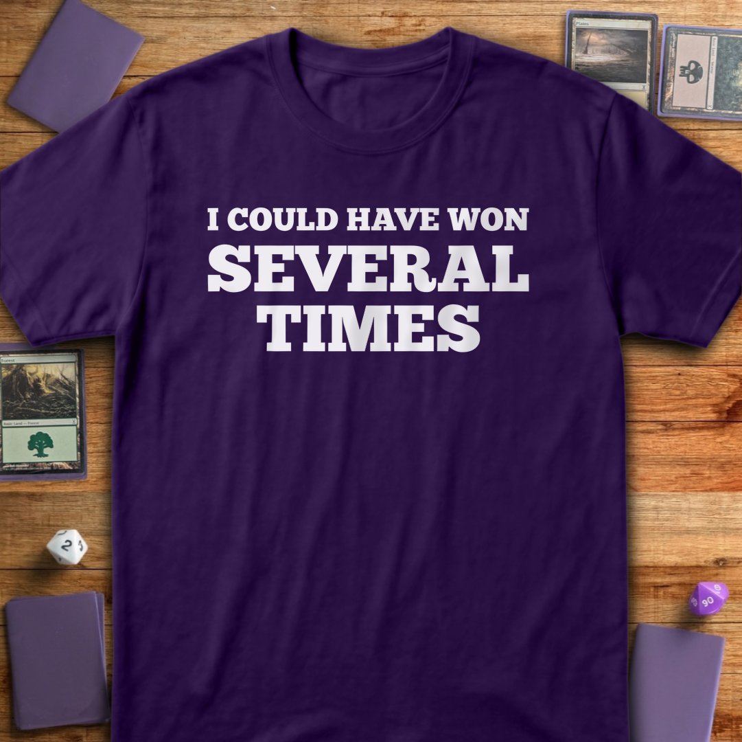I Could Have Won Several Times - Purple