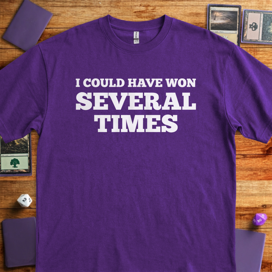 I Could Have Won Several Times - Purple