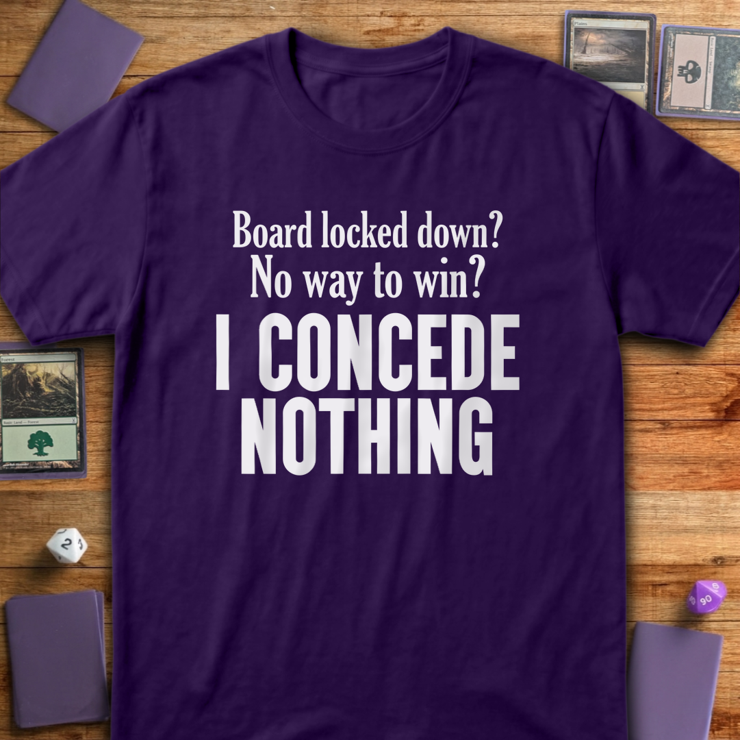 I Concede Nothing - Purple