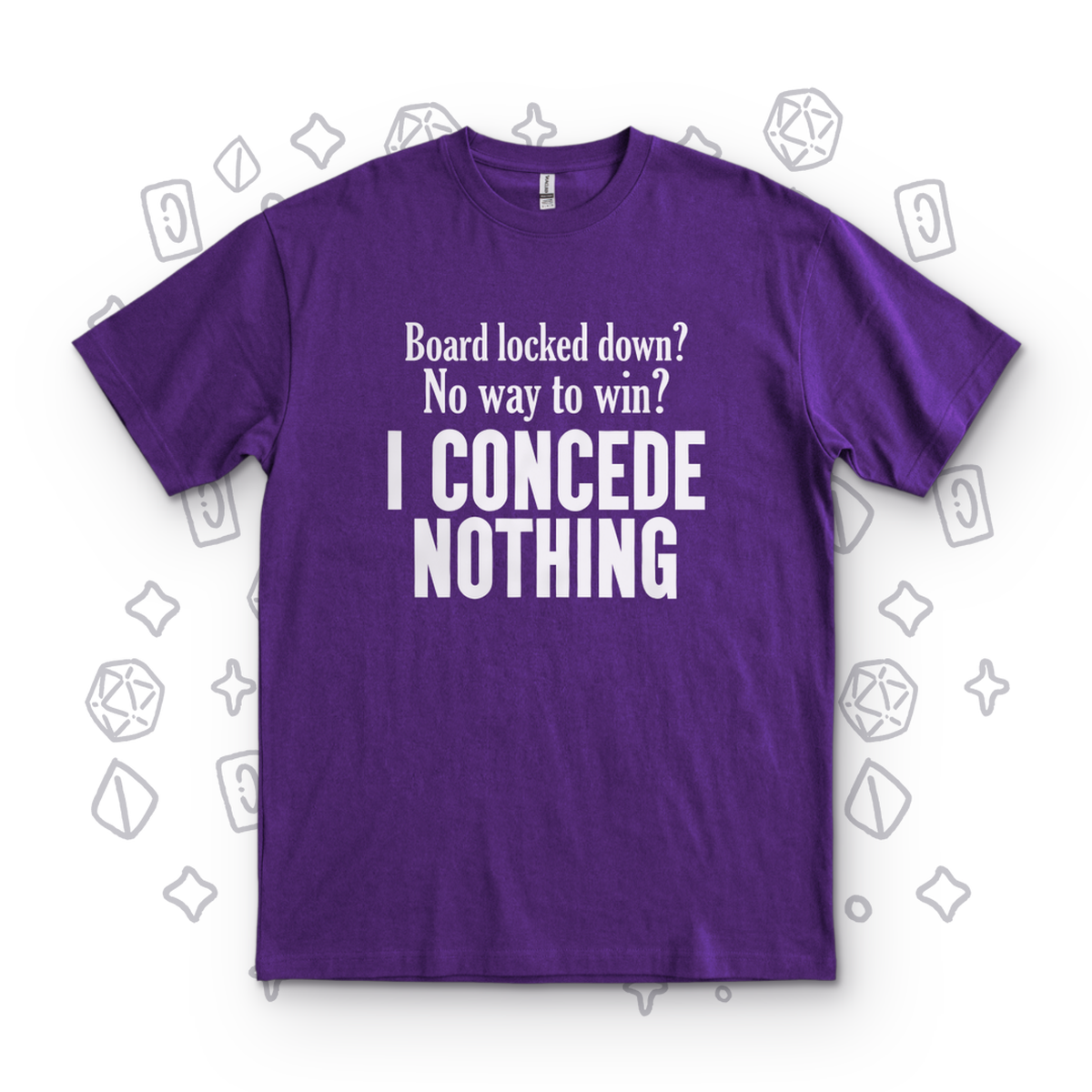 I Concede Nothing - Purple
