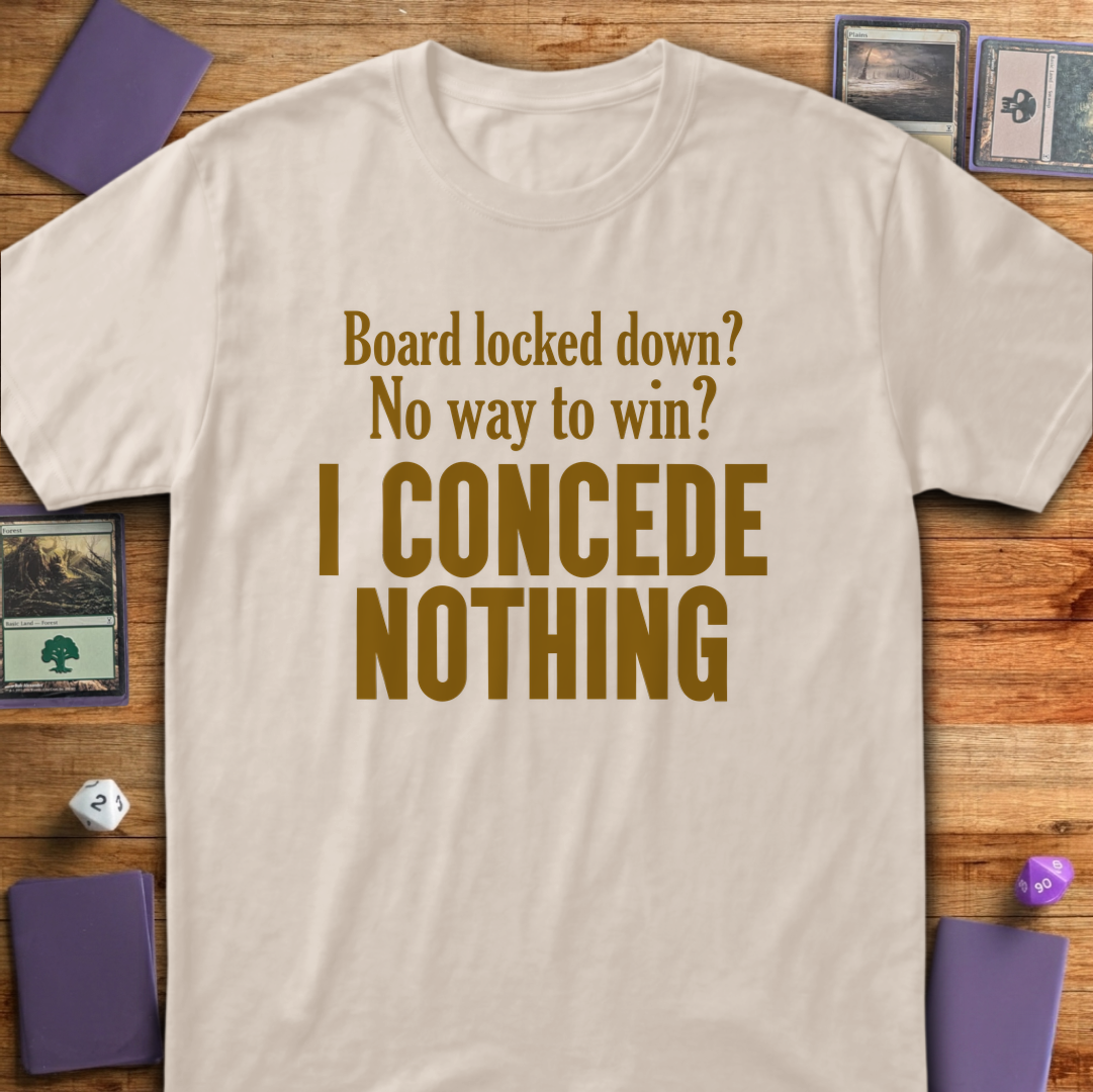 I Concede Nothing - Sand