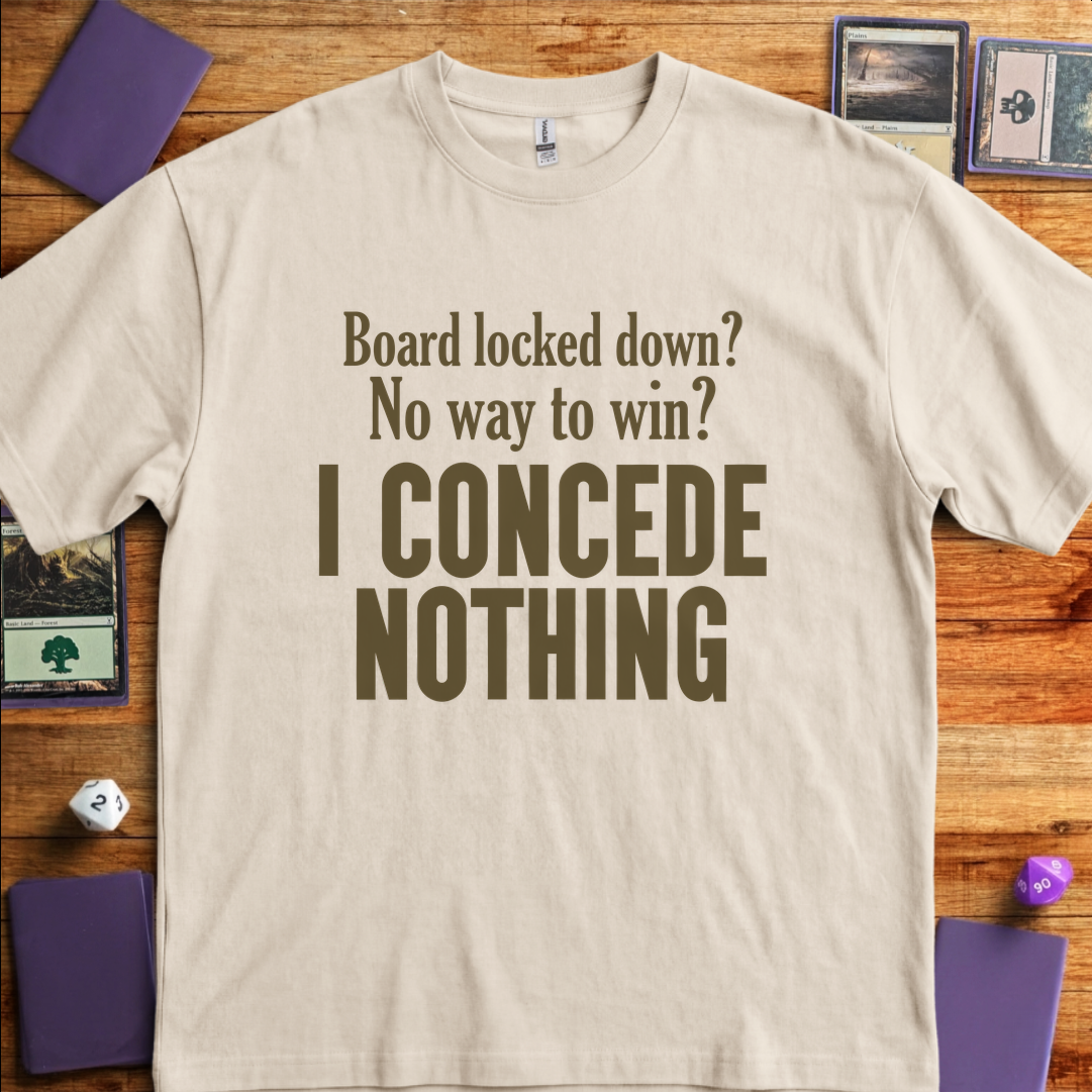 I Concede Nothing - Sand