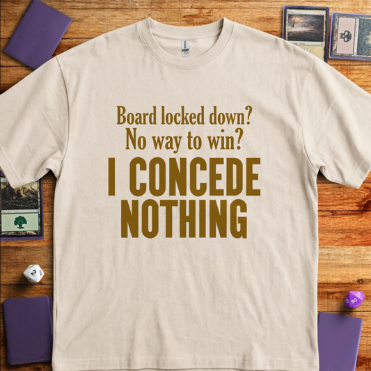 I Concede Nothing - Sand