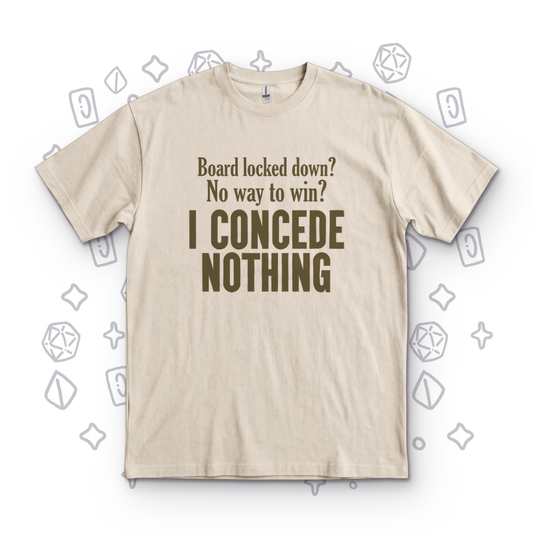 I Concede Nothing - Sand
