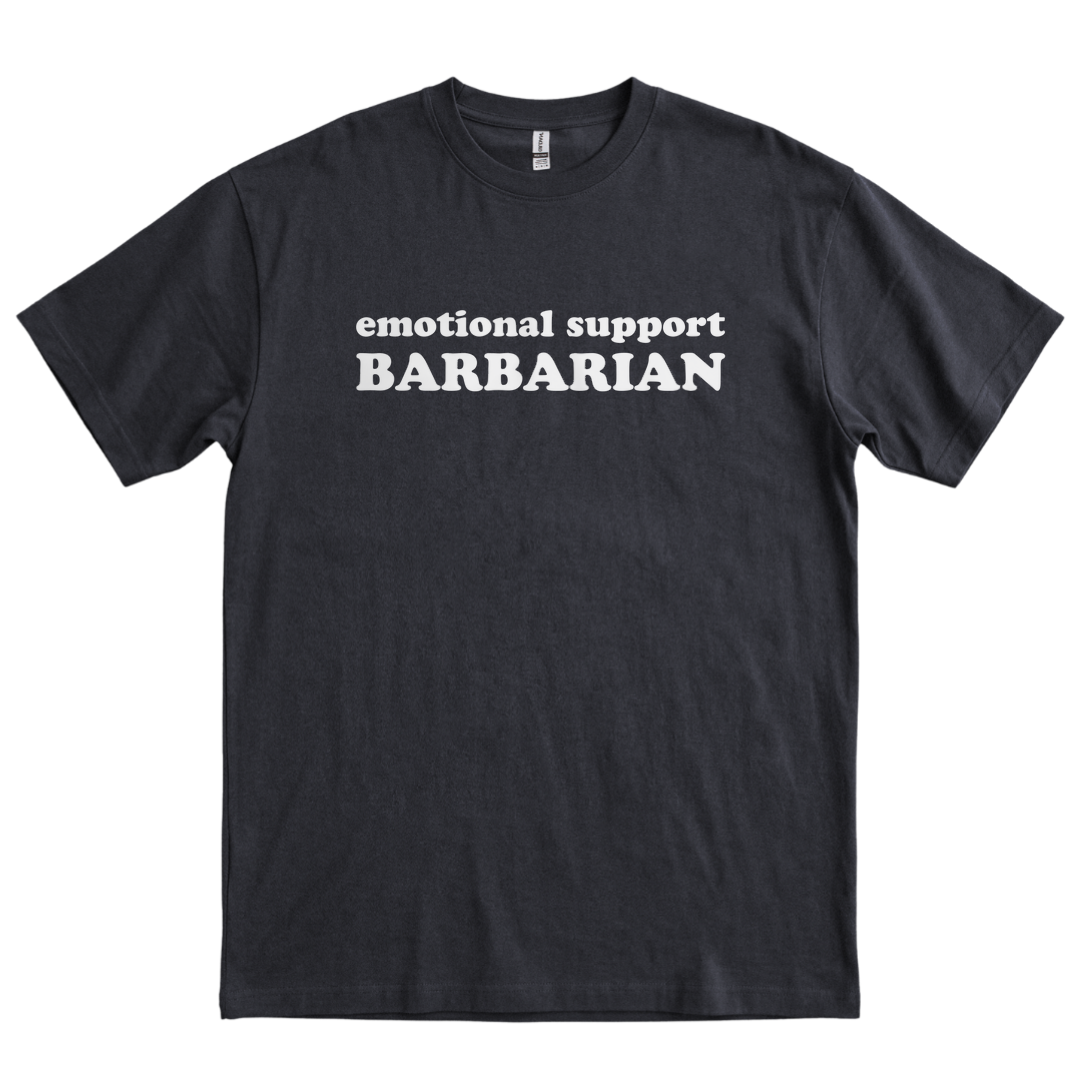 Emotional Support Barbarian - Black