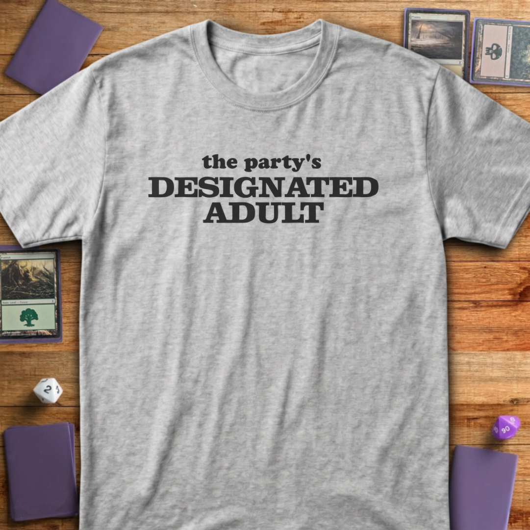 Designated Adult - Sport Grey