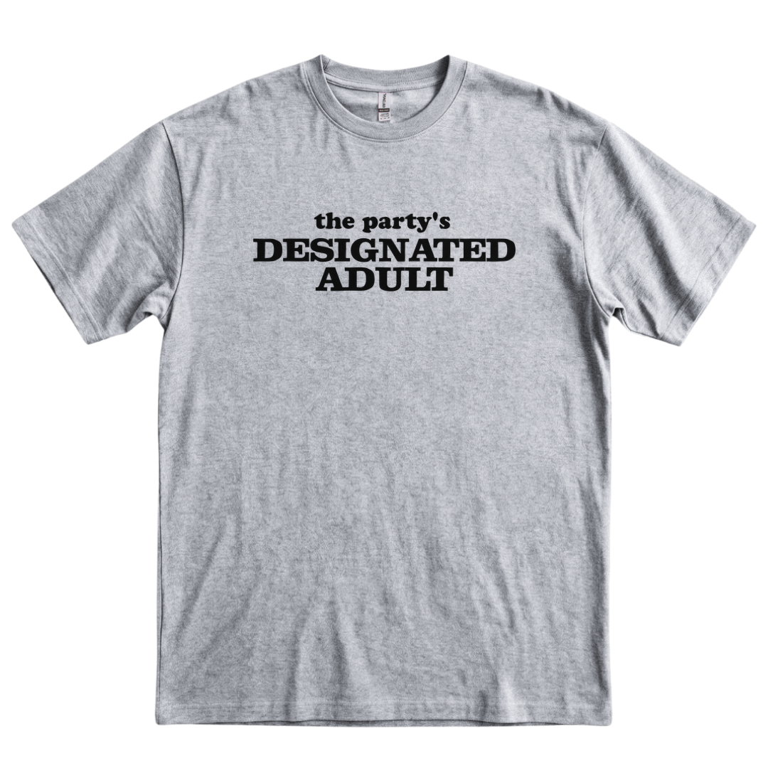 Designated Adult - Sport Grey