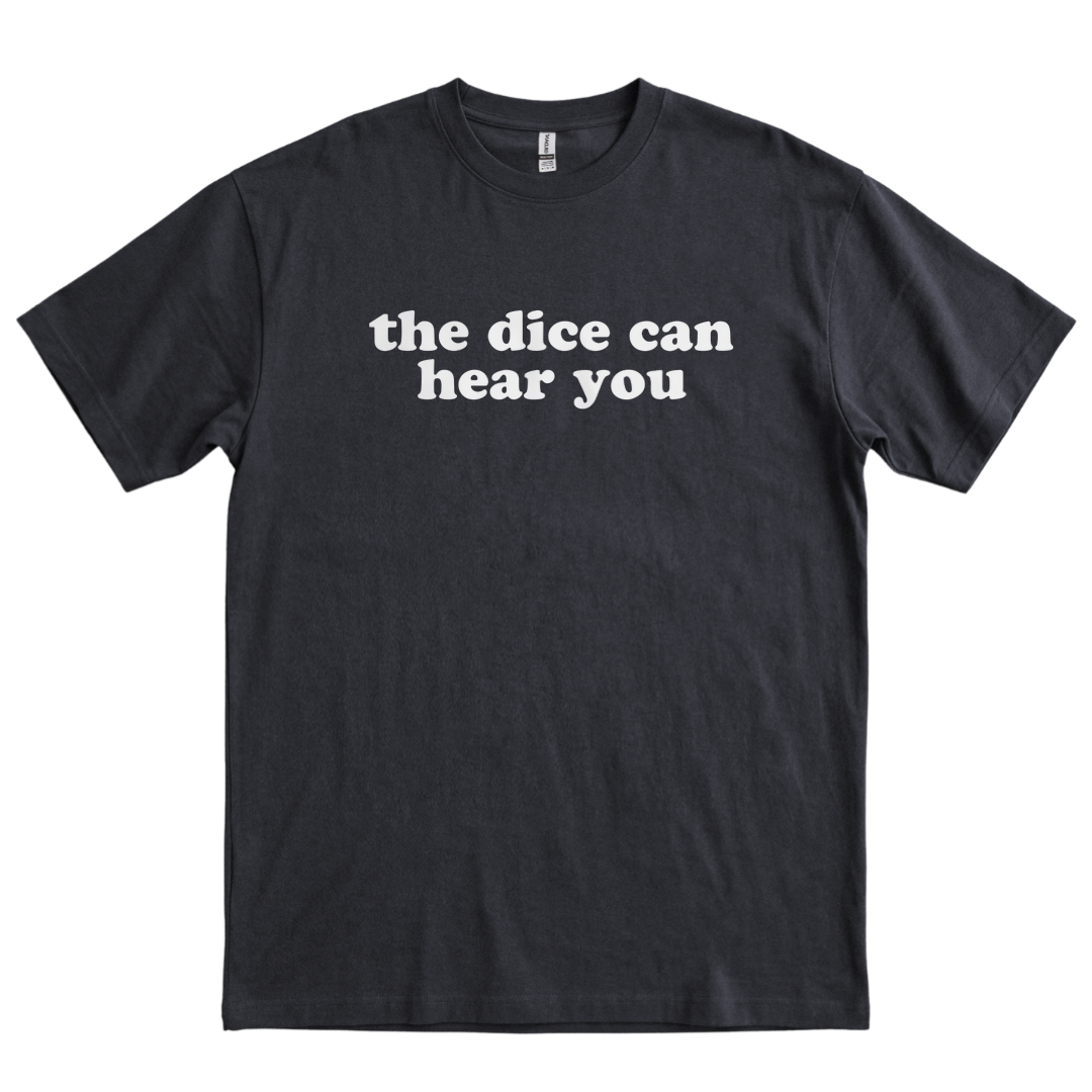 The Dice Can Hear You - Black