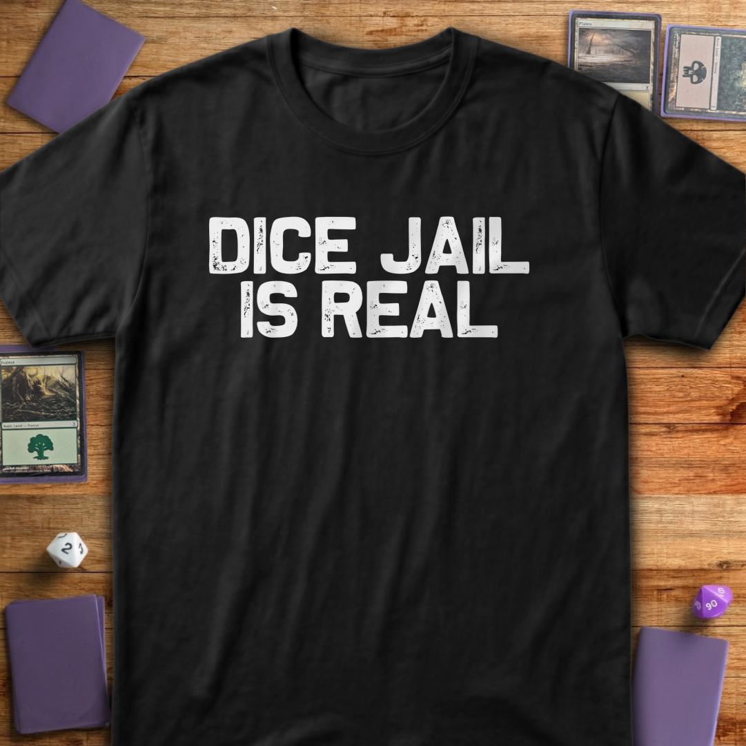 Dice Jail Is Real - Black
