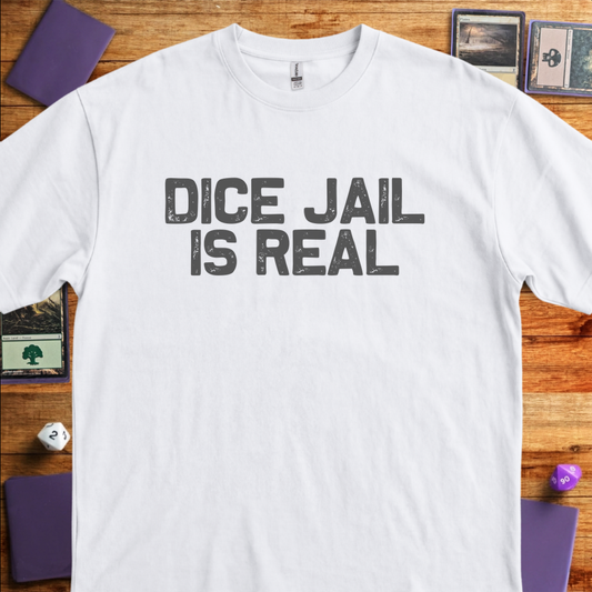 Dice Jail Is Real - White