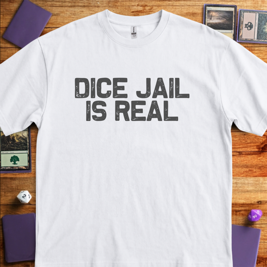 Dice Jail Is Real - White