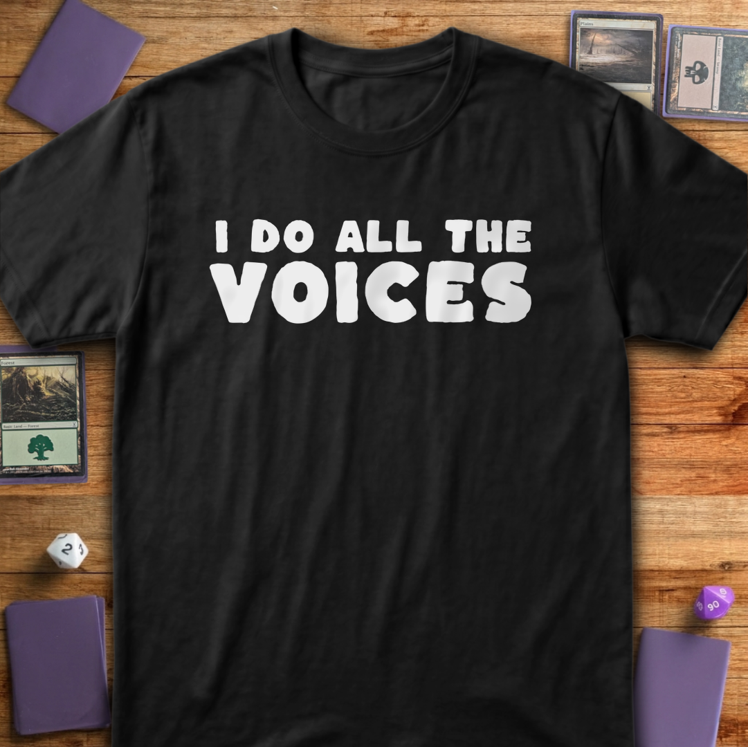 I Do All the Voices - Black