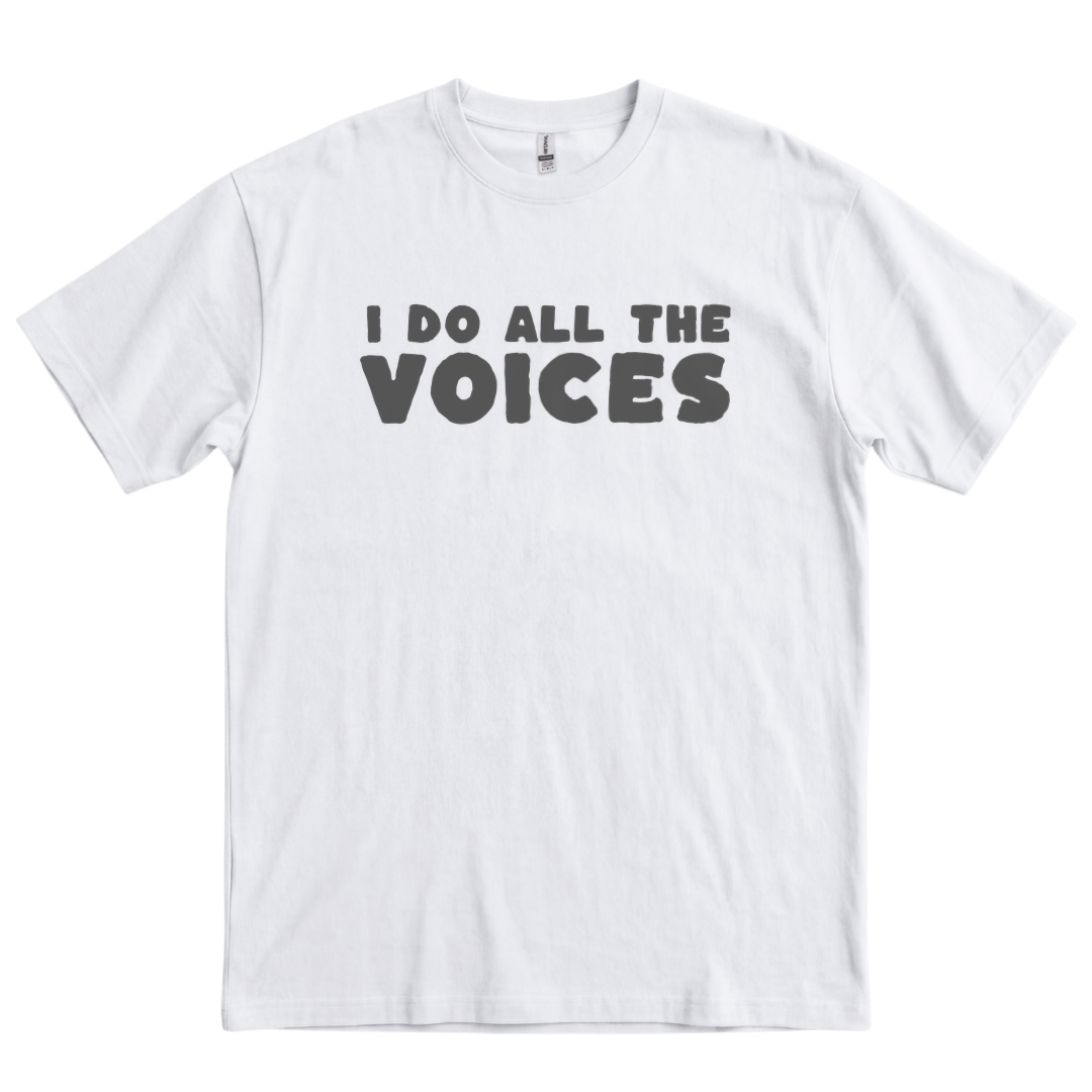 I Do All the Voices - White