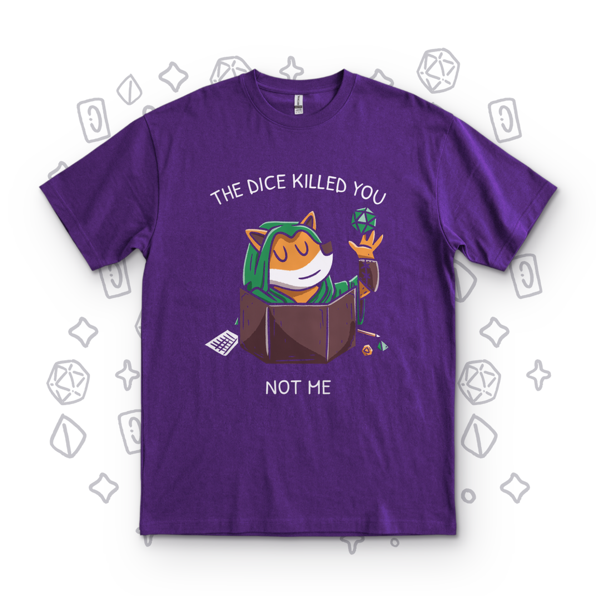 The Dice Killed You - Purple
