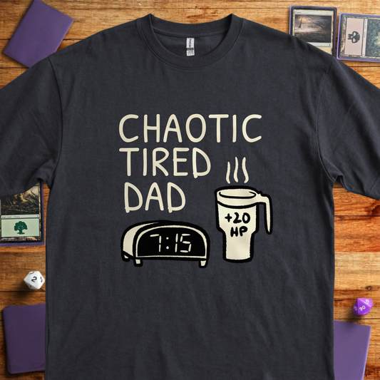 Chaotic Tired Dad Coffee - Black