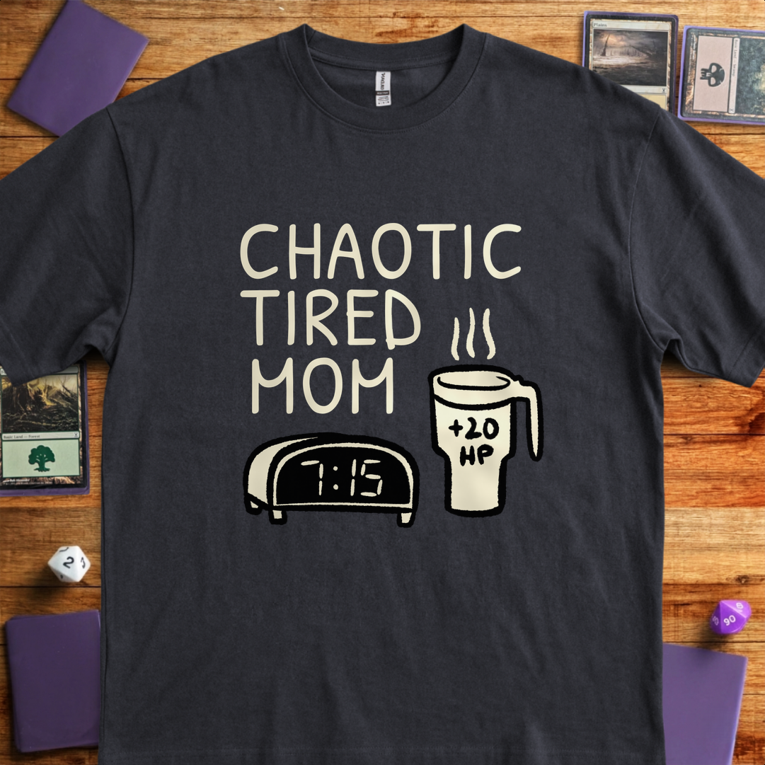 Chaotic Tired Mom Coffee - Black