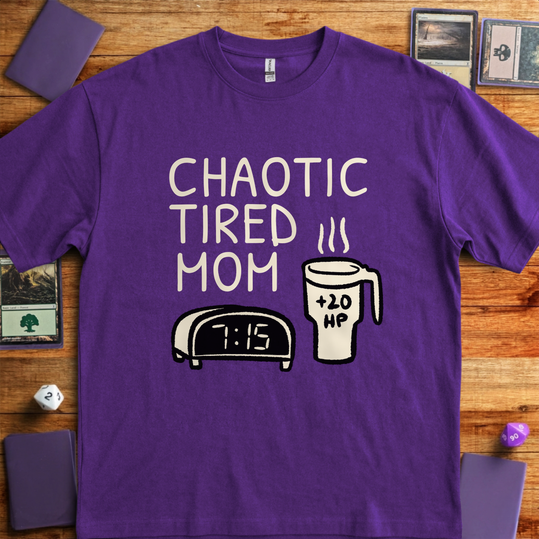 Chaotic Tired Mom Coffee - Purple