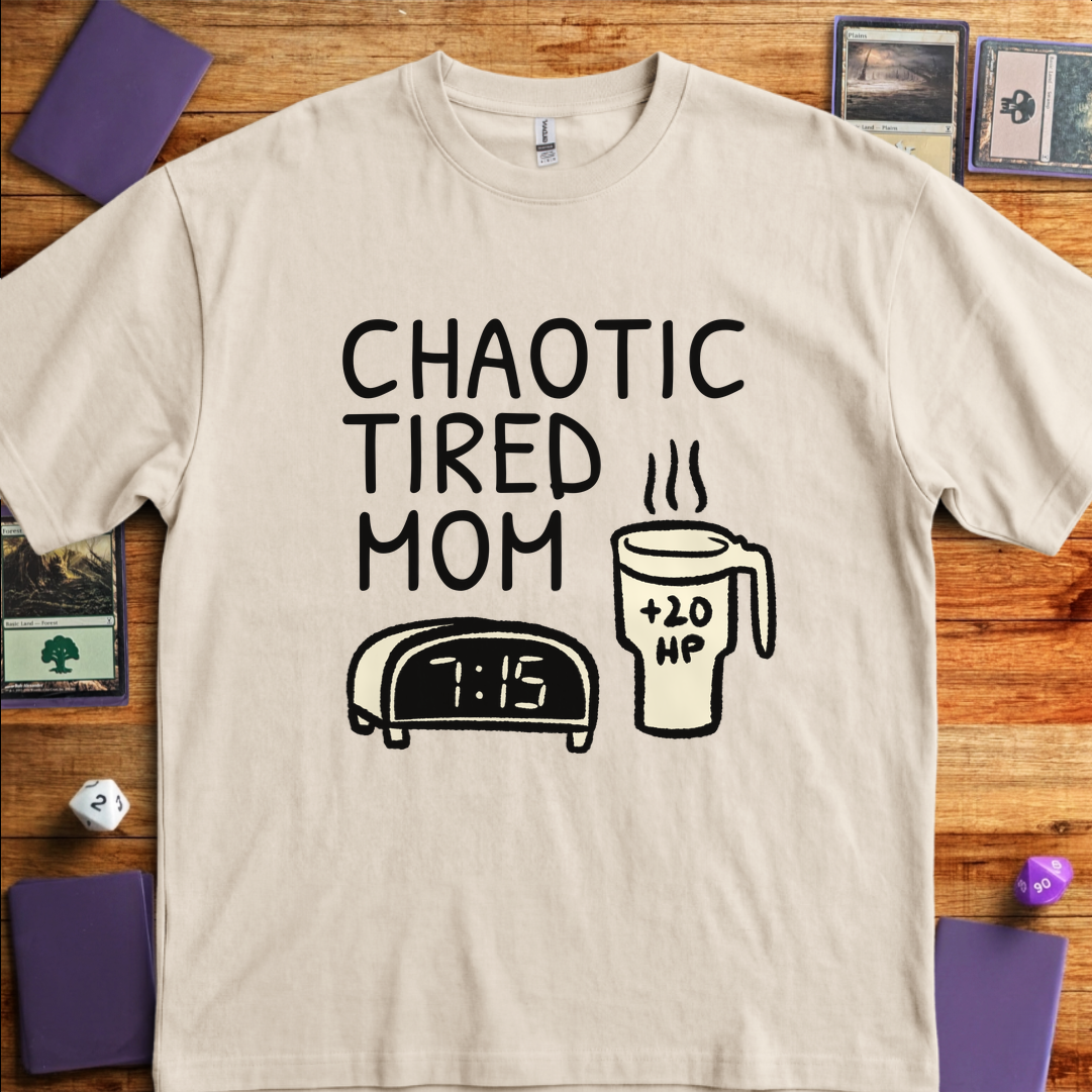 Chaotic Tired Mom Coffee - Sand