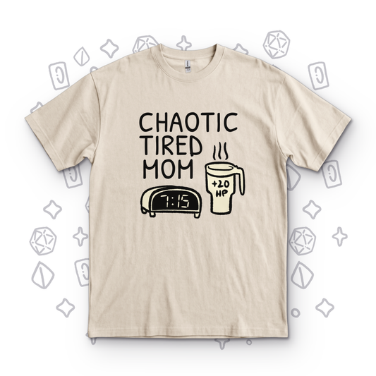 Chaotic Tired Mom Coffee - Sand