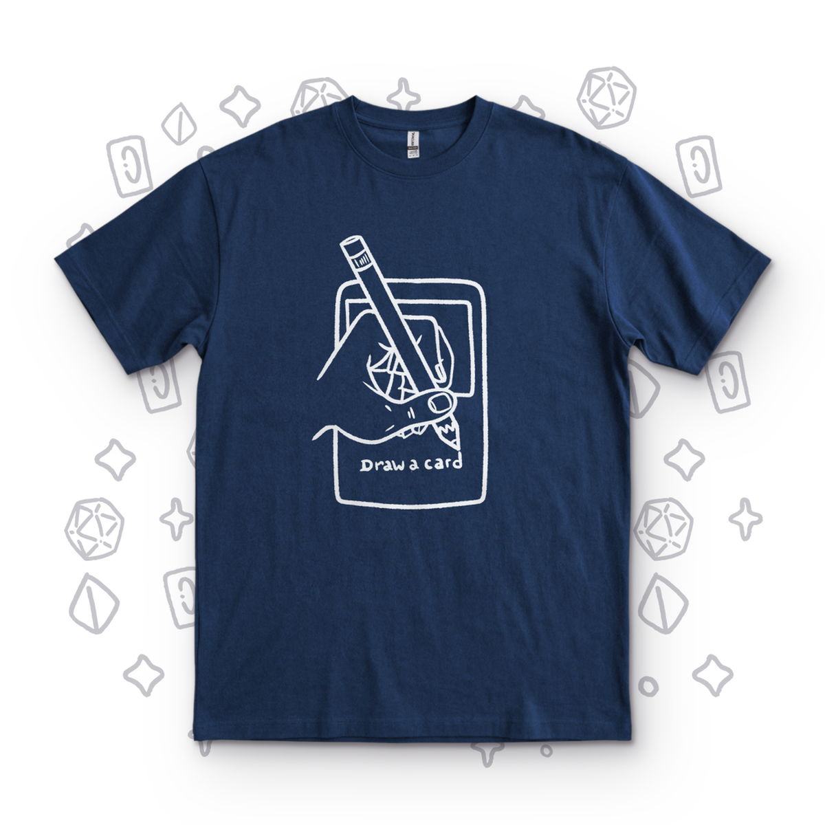Draw a Card - Navy