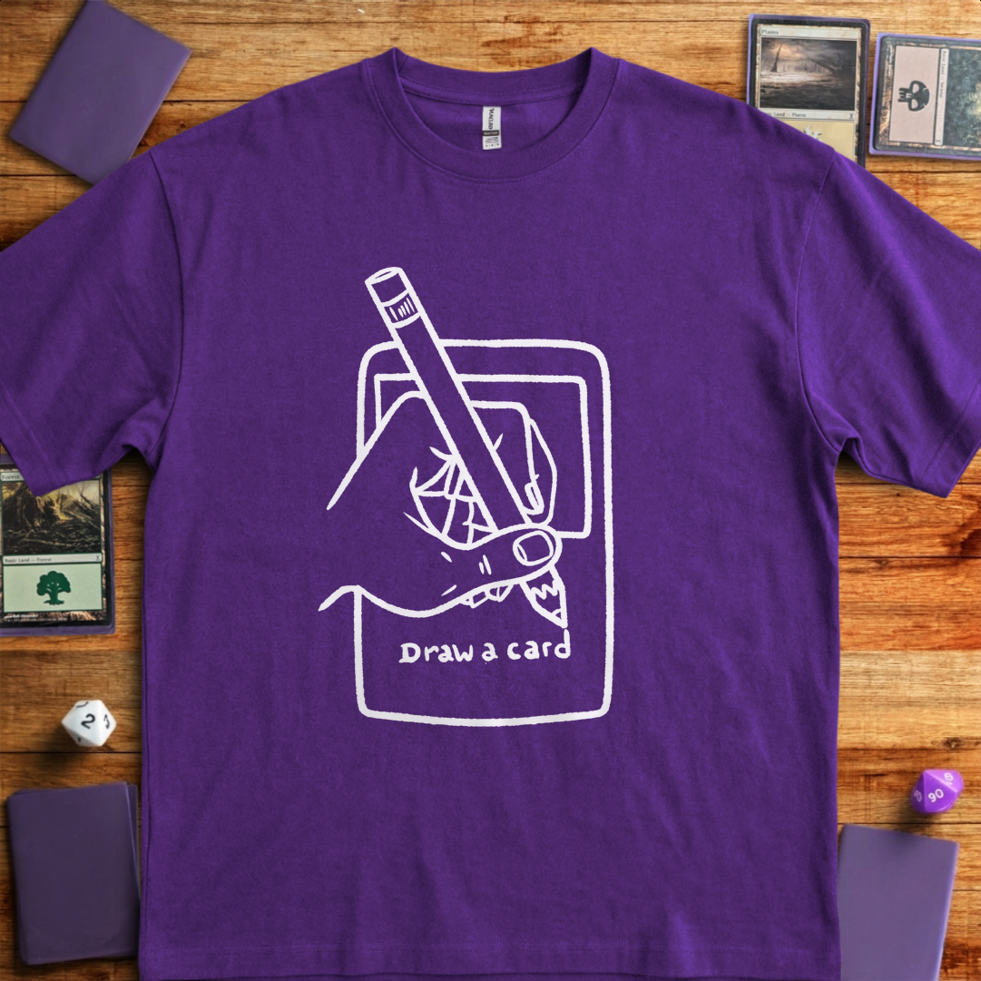 Draw a Card - Purple