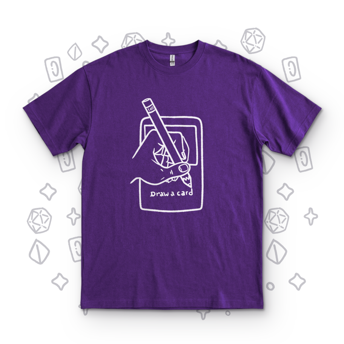Draw a Card - Purple