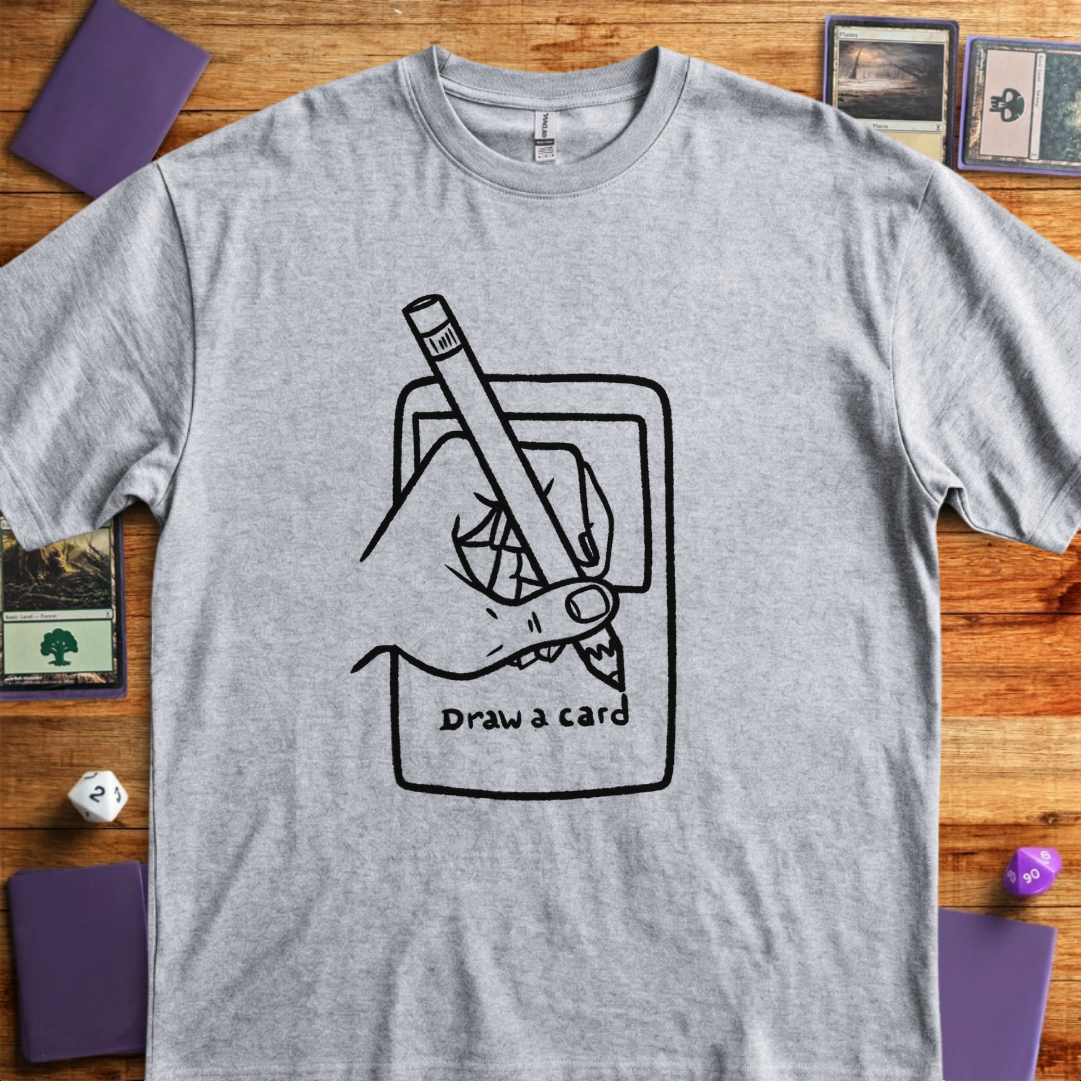 Draw a Card - Sport Grey