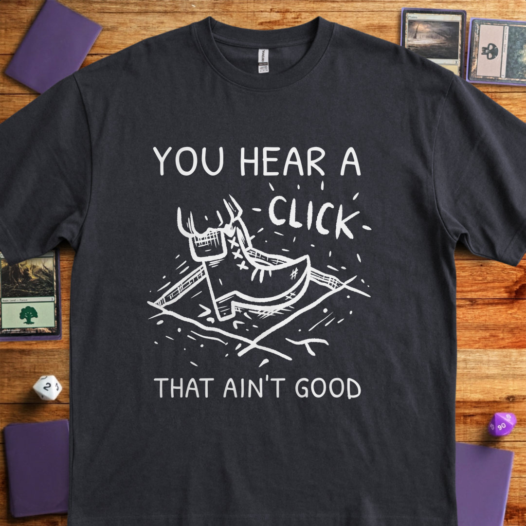 You Hear a Click - Black