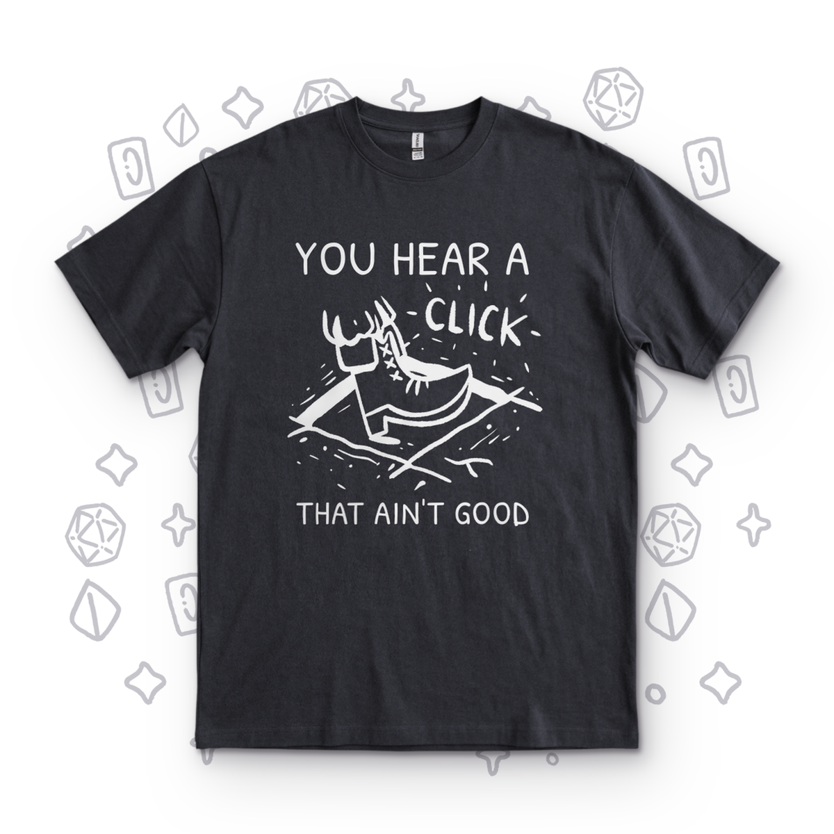 You Hear a Click - Black