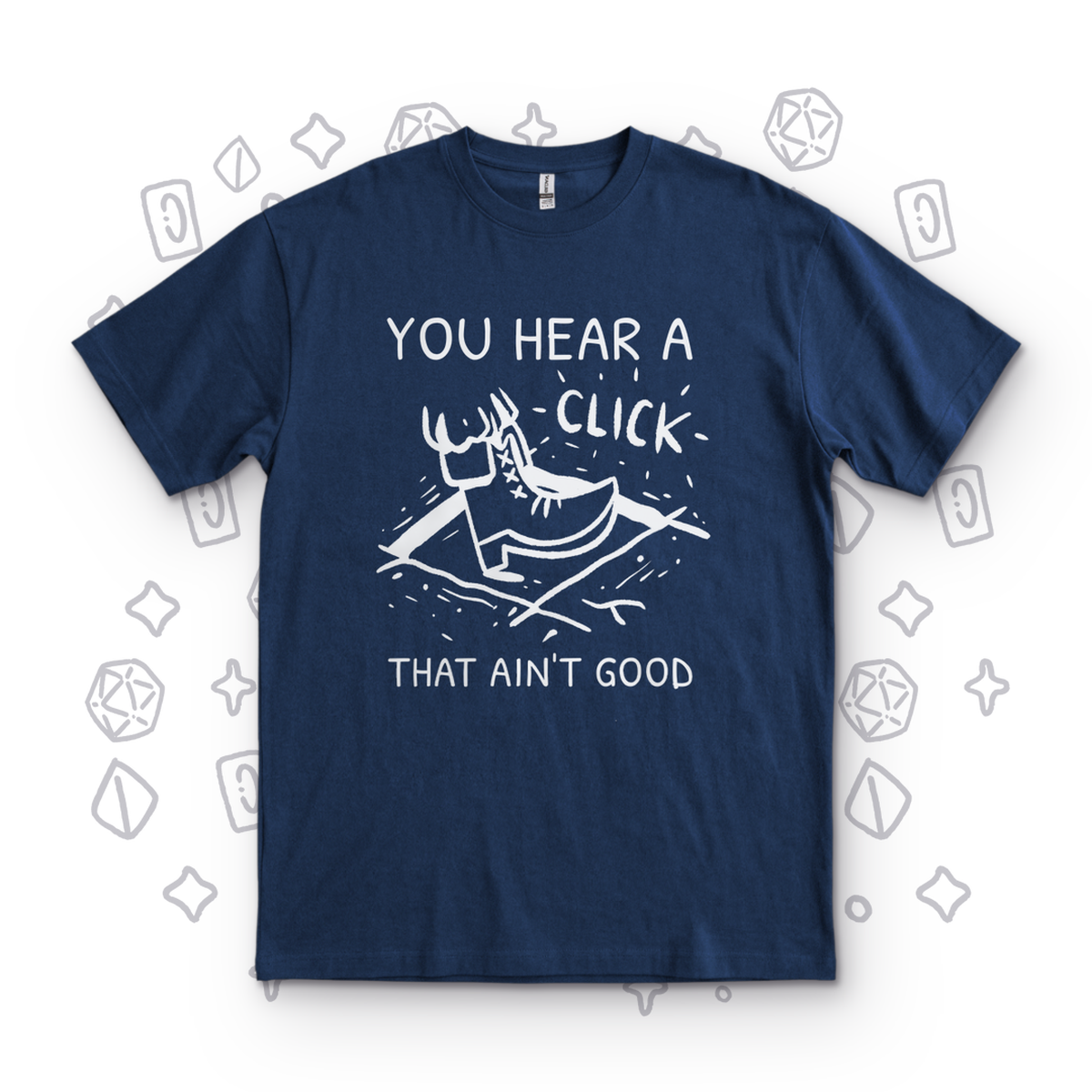 You Hear a Click - Navy