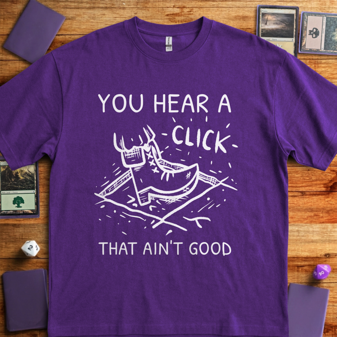 You Hear a Click - Purple