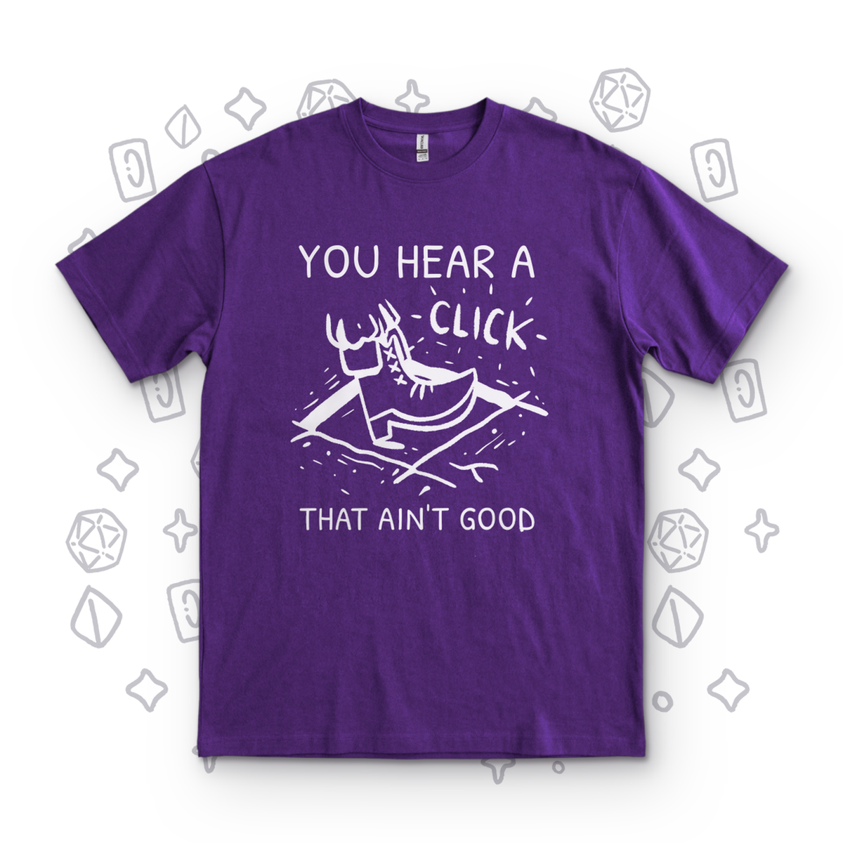 You Hear a Click - Purple