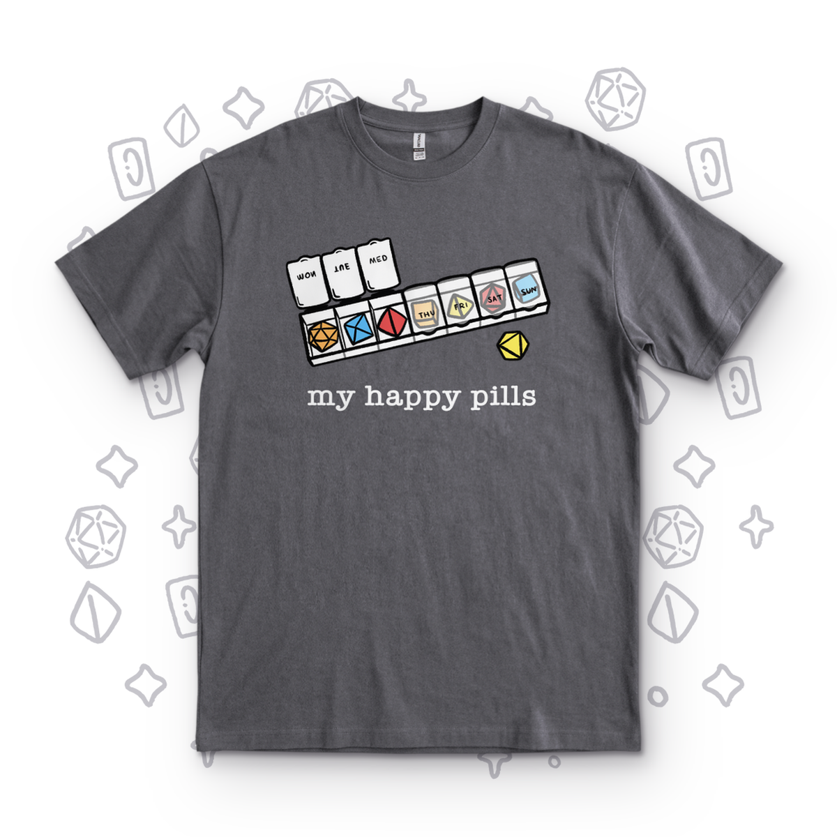 My Happy Pills - Charcoal