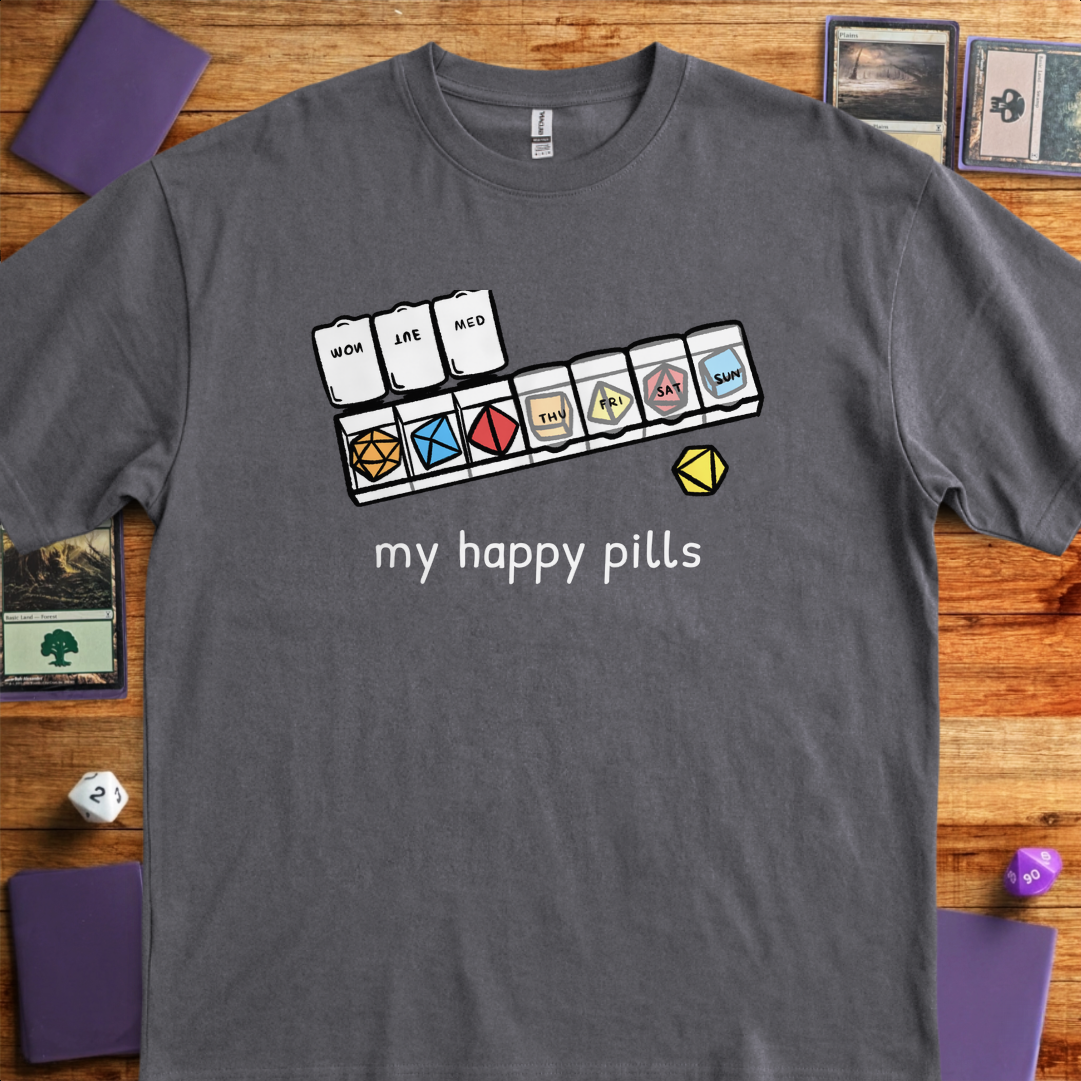 My Happy Pills - Charcoal