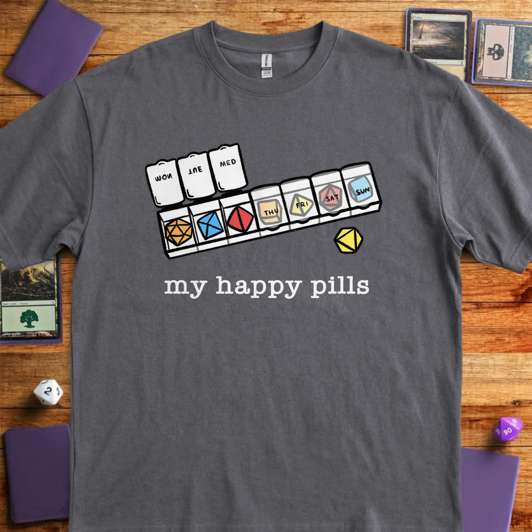 My Happy Pills - Charcoal