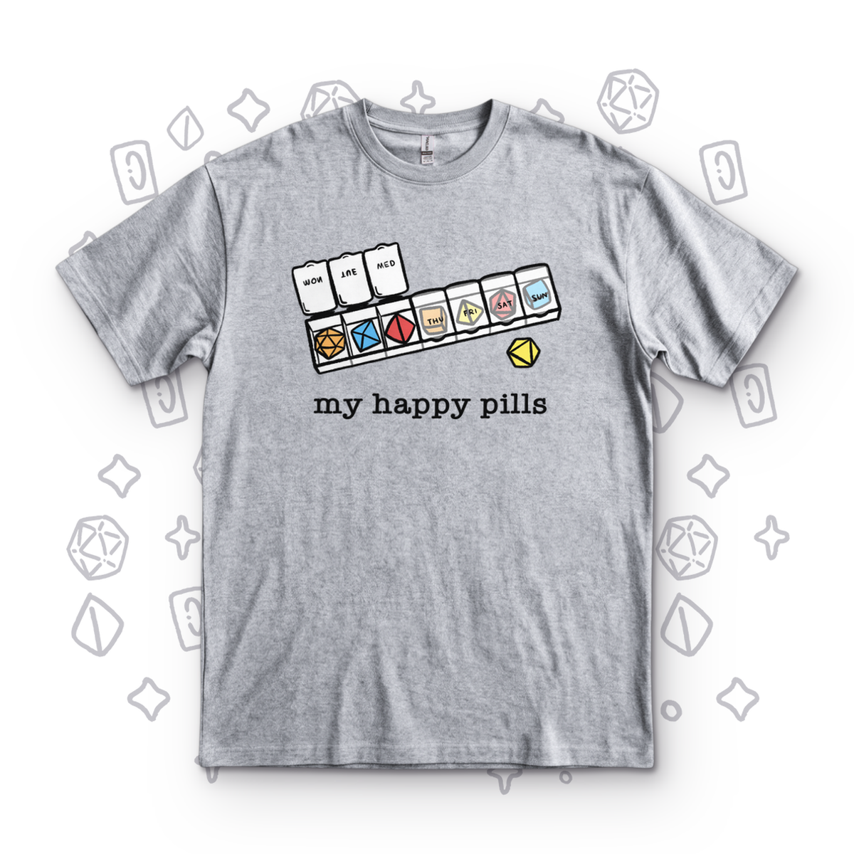 My Happy Pills - Sport Grey