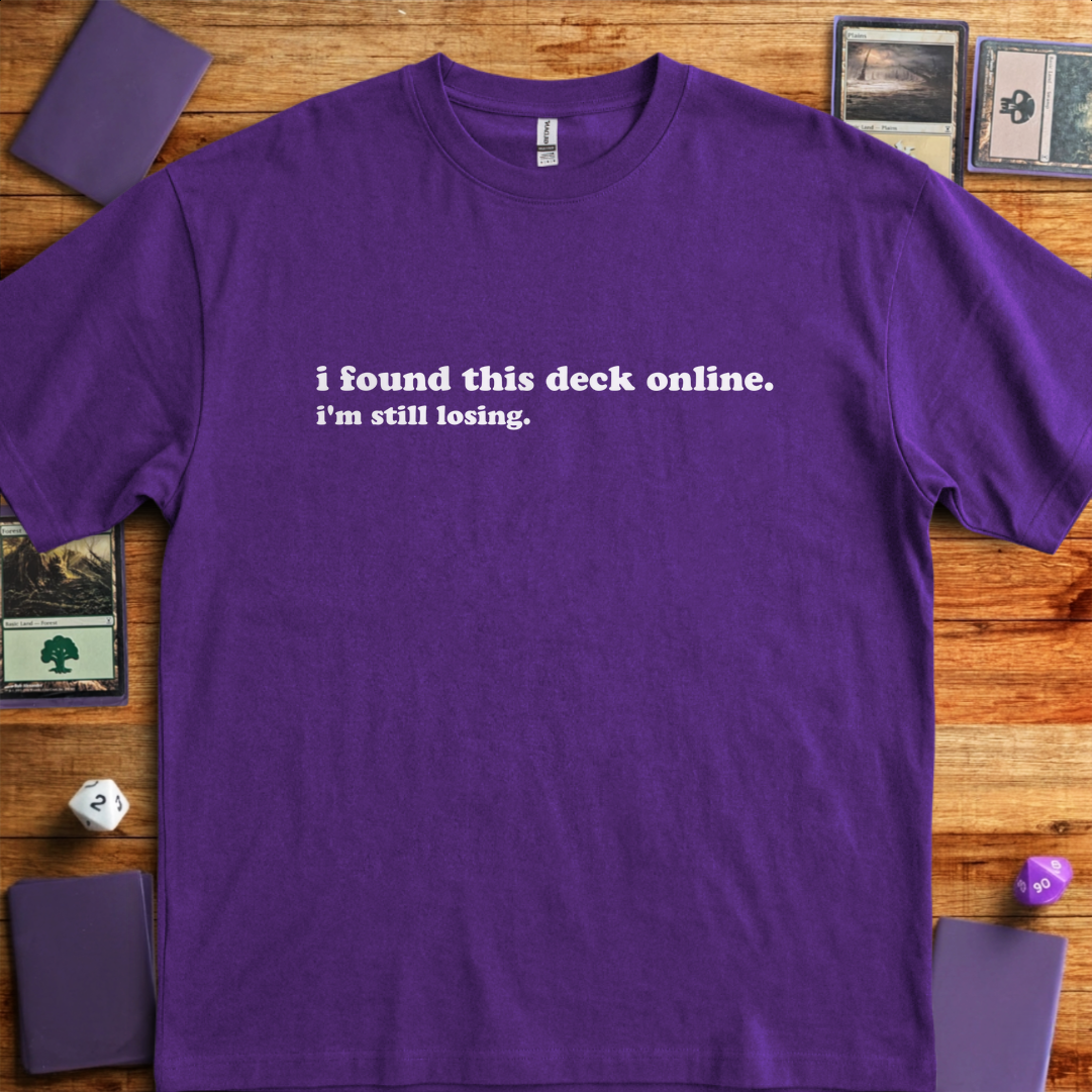 I Found This Deck Online - Purple