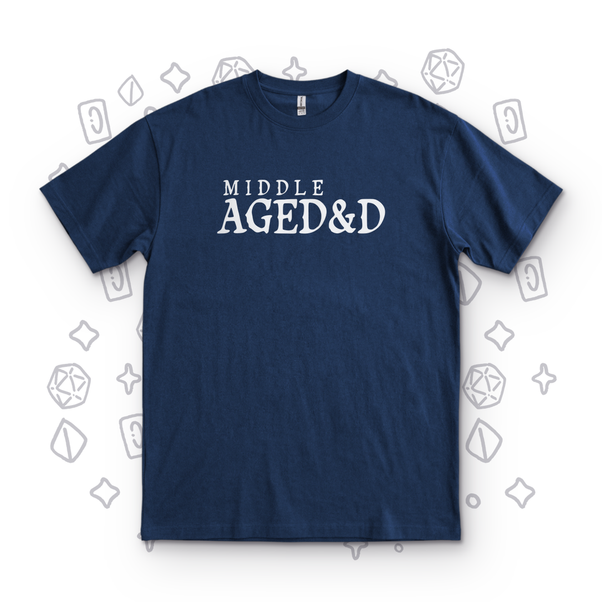 Middle Aged&D - Navy