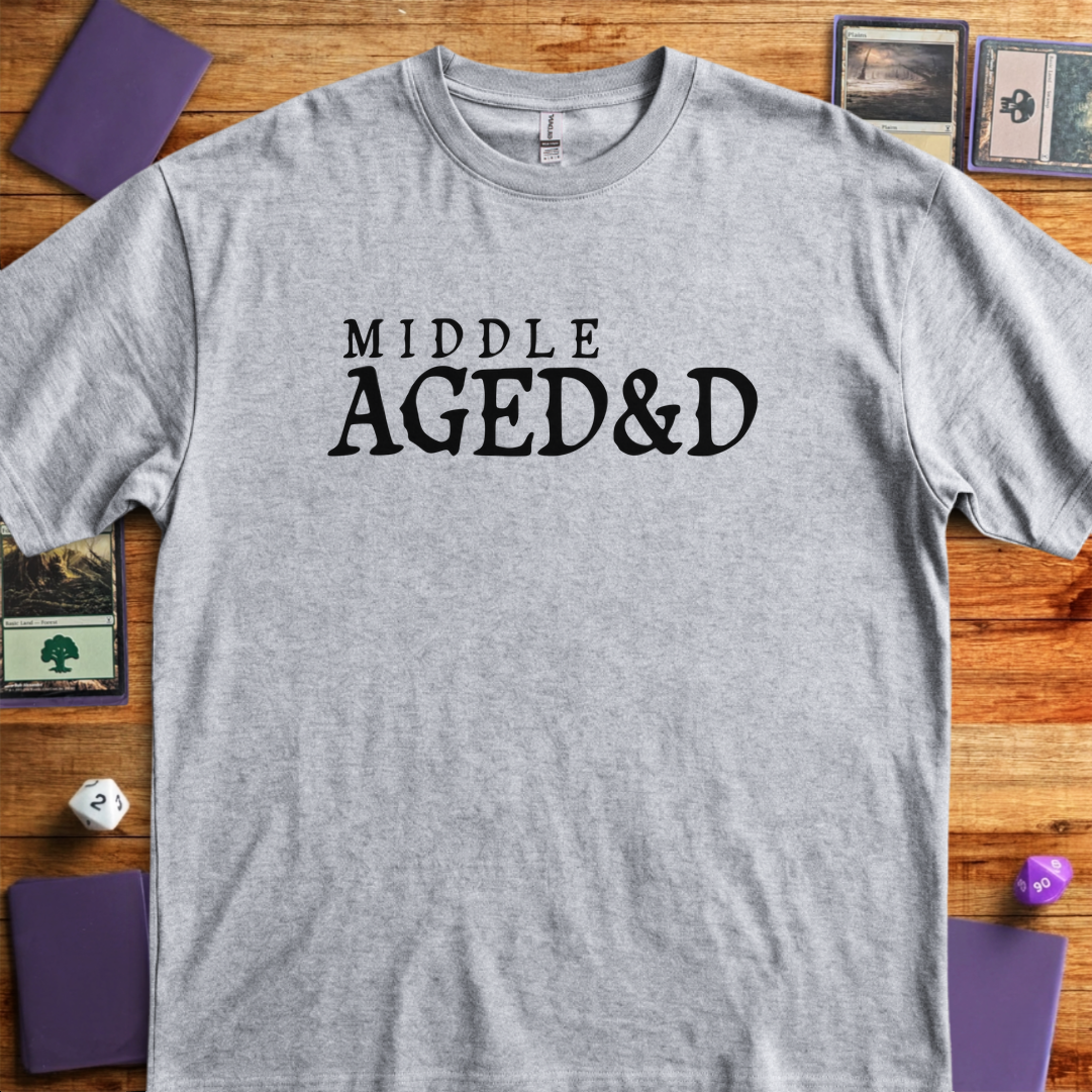 Middle Aged&D - Sport Grey
