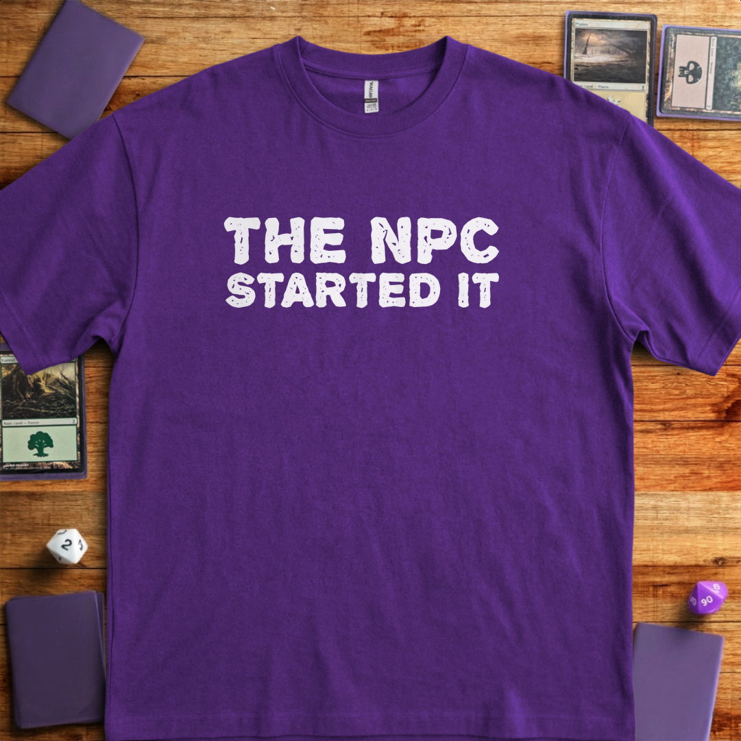 The NPC Started It - Purple