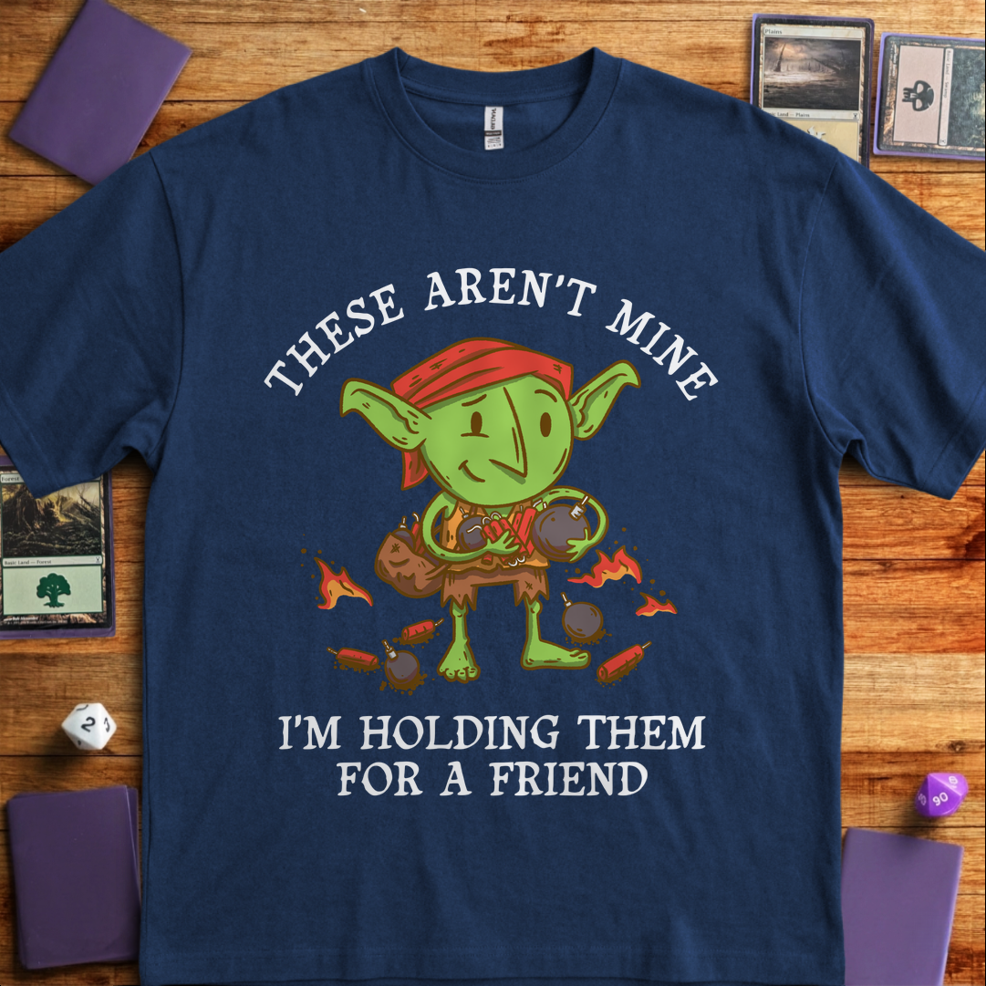 These Arent Mine - Navy
