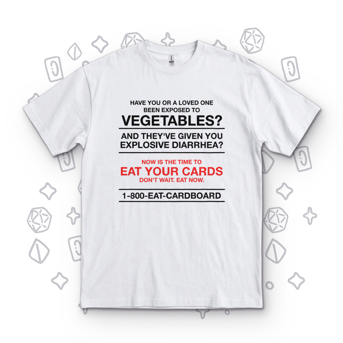 Cyclospora Cards - White