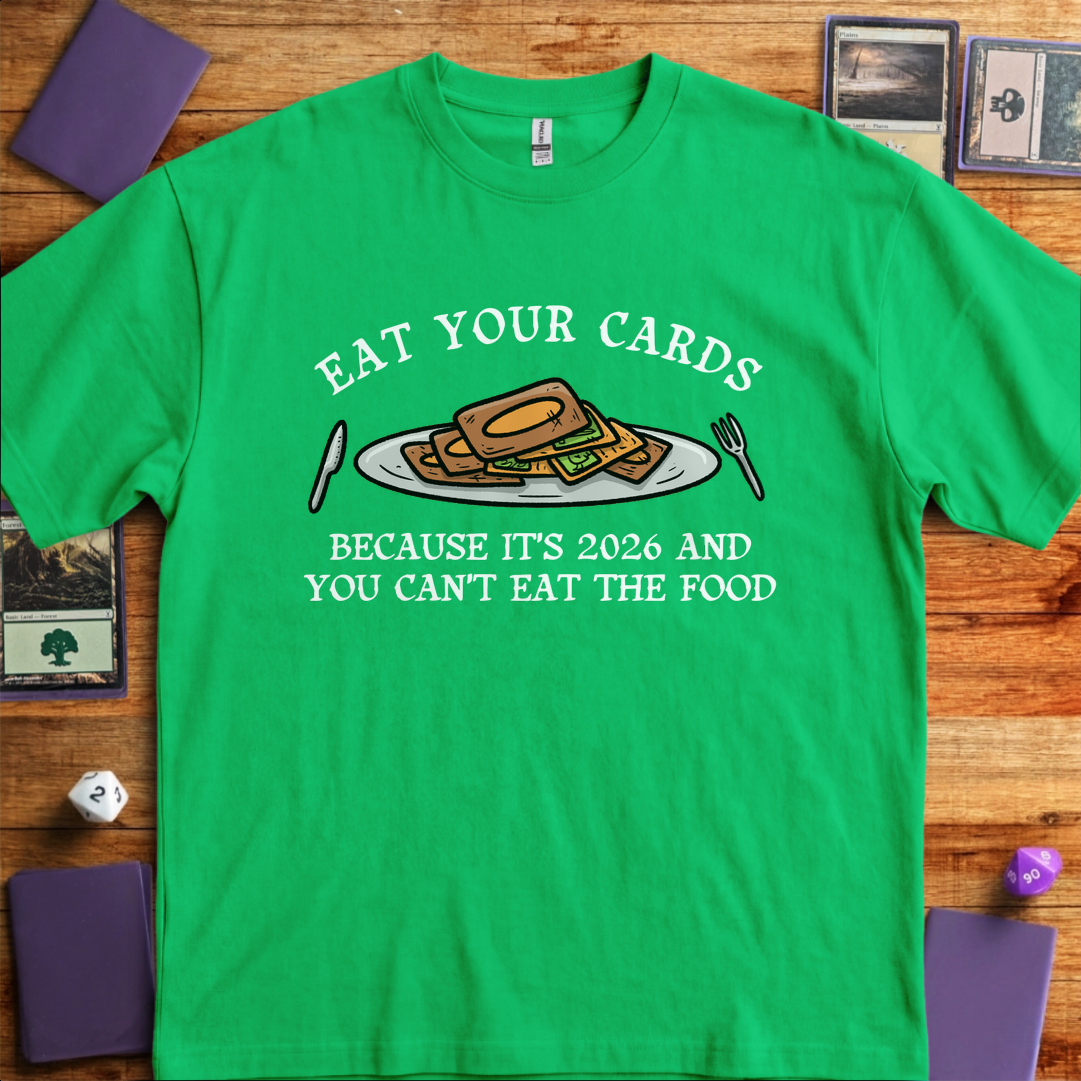 Eat Your Cards - Kelly Green