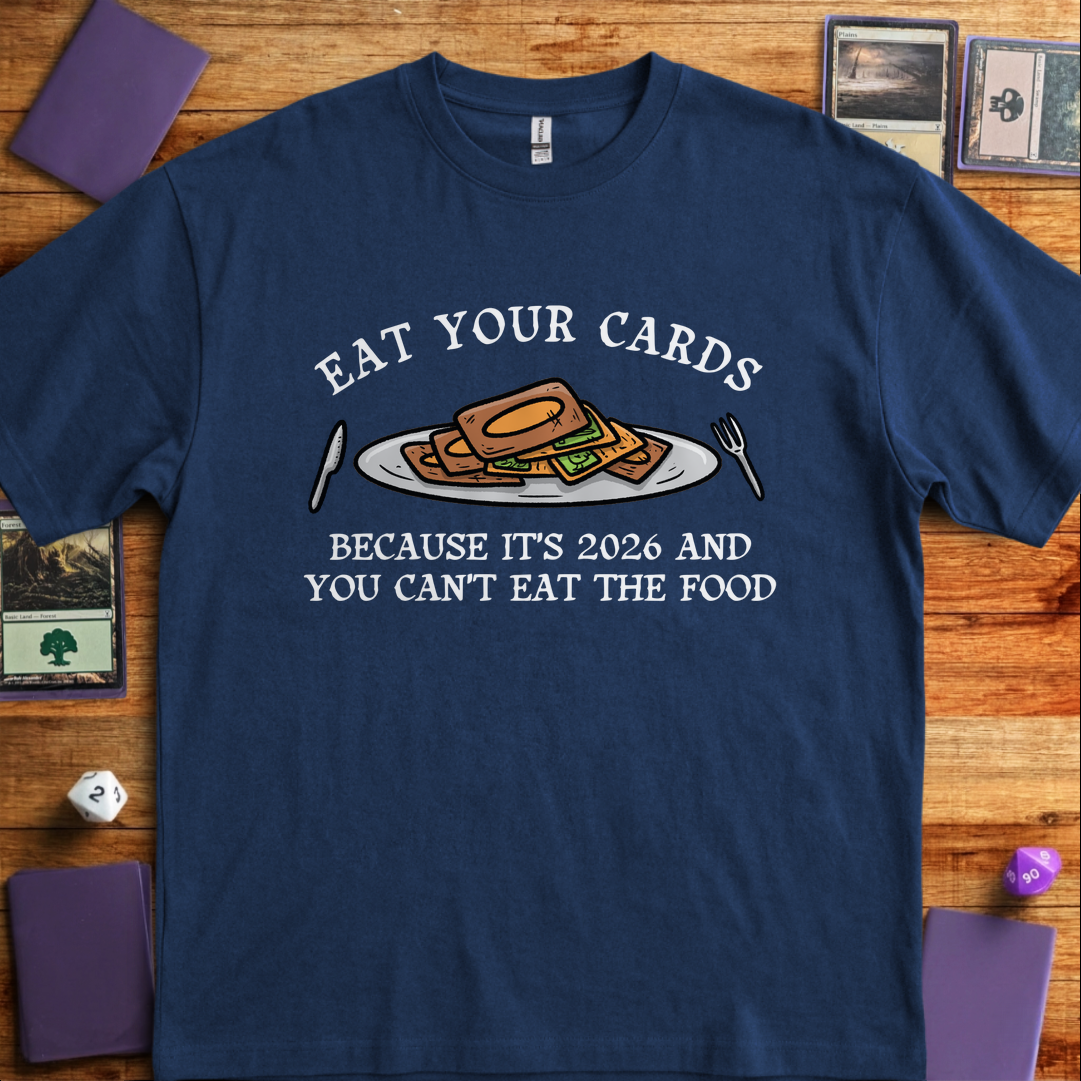 Eat Your Cards - Navy