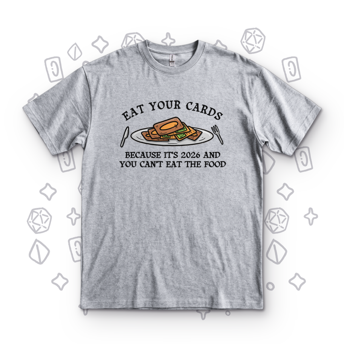 Eat Your Cards - Sport Grey