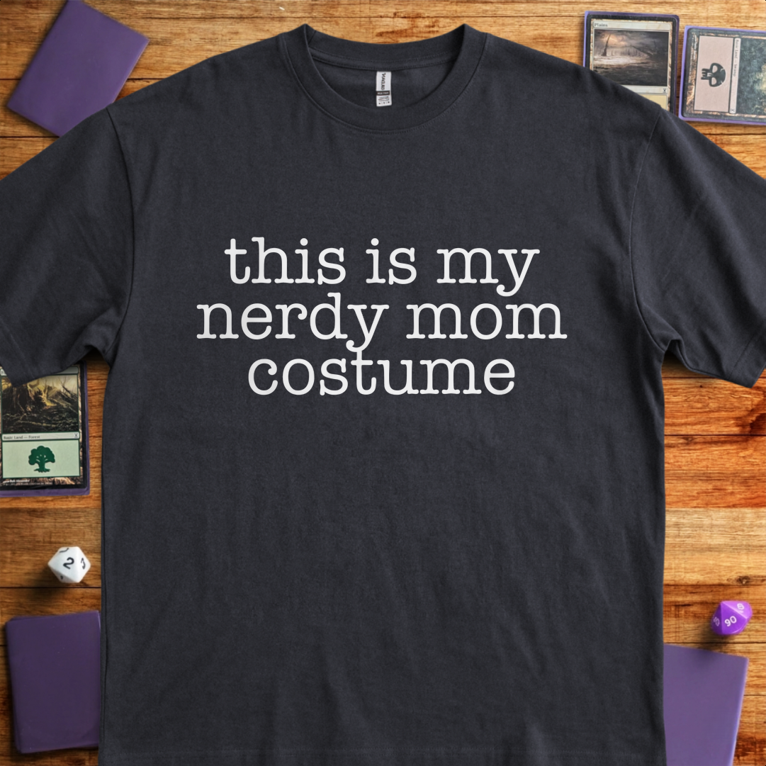 Nerdy Mom Costume - Black