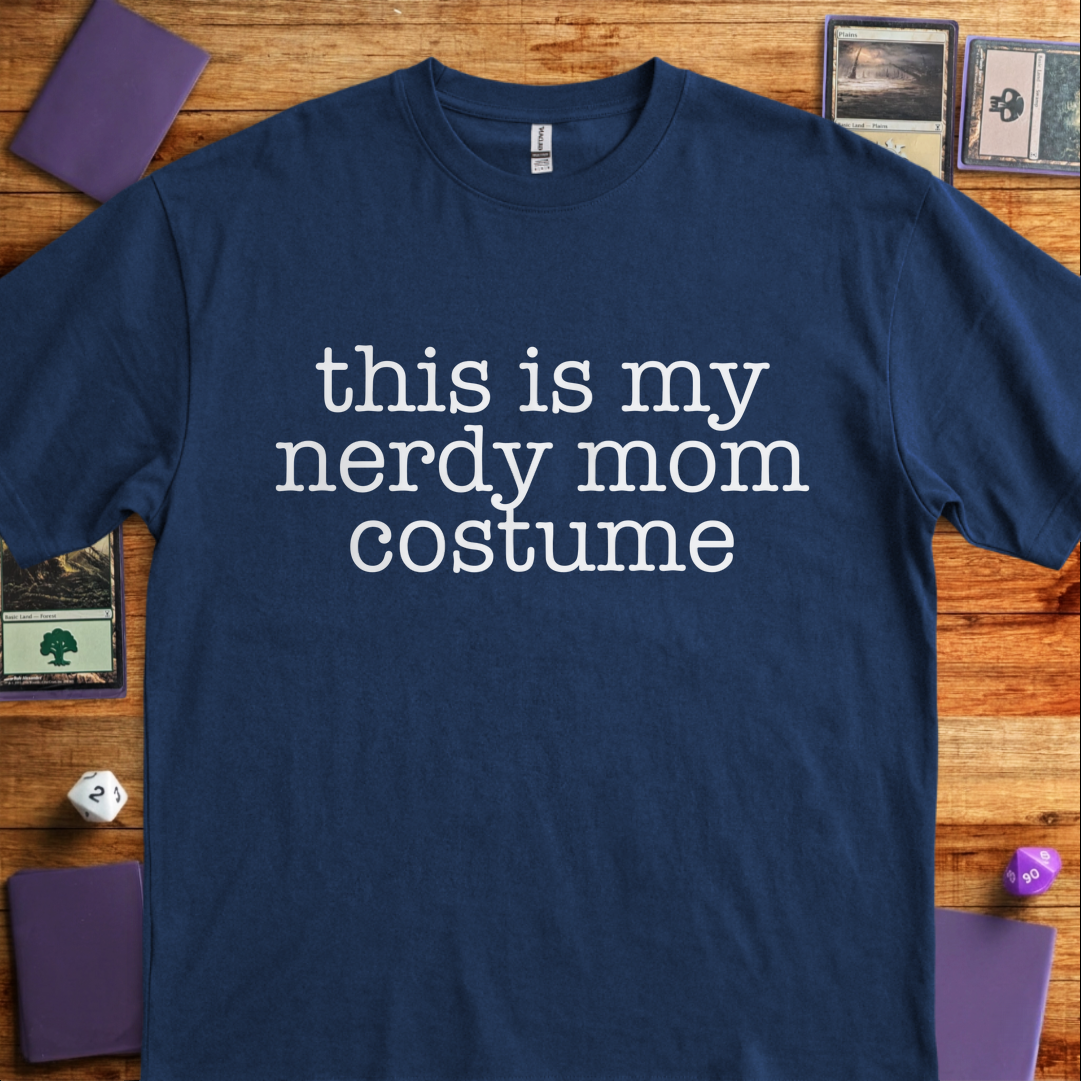 Nerdy Mom Costume - Navy